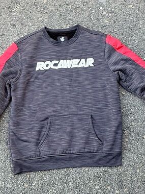 Vintage Y2K Rocawear  Black Pullover Streetwear Sweater- Unisex